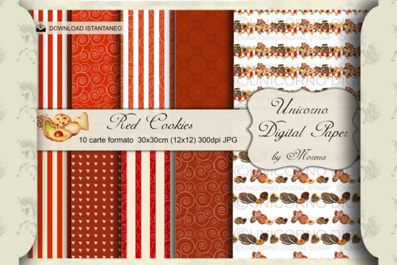 12x12 RED Scrapbook Paper CAKE TEXTURE: A Creative Revolution in Digital Crafting