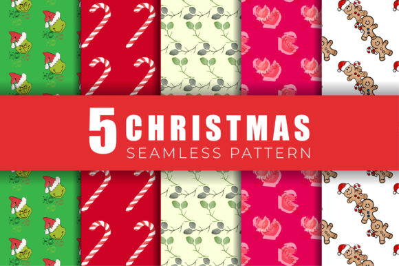 Christmas Watercolor Seamless Pattern: A Versatile Design for Creative Projects