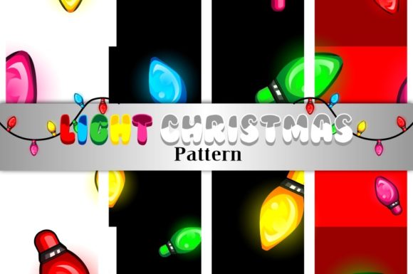 Light Christmas Pattern