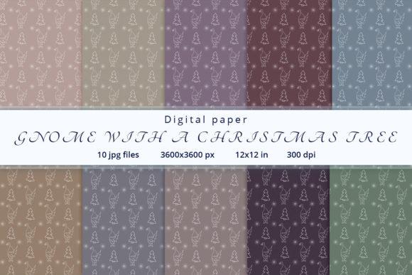 Seamless Digital Paper for Christmas: A Versatile Tool for Creative Projects