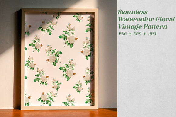Watercolor Vintage Floral Seamless: A Timeless Design for Modern Creativity